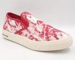 Sun + Stone Men Slip On Sneakers Reins Size US 9.5M Red White Tie Dye - £26.67 GBP