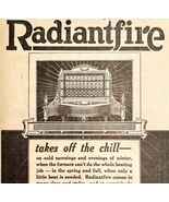 Boston Consolidated Gas Co Radiant Fire Advertisement 1927 Massachusetts... - $727.72 MXN