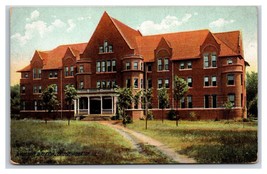 Wheaton College Dormitory Building Wheaton Illinois IL UNP DB  Postcard Y5 - £6.08 GBP