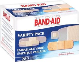 Band-Aid Brand Adhesive Bandages, Variety Pack, 280-Count Assorted Sizes... - $35.27