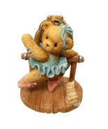Cherished Teddies Tia Tuesdays Child Cat Ballerina 2000 Figurine #789690... - £38.91 GBP