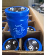 NIPPON 2200uF 200V 10%+50% Electrolytic Capacitor 36DA222F200BM2A NEW US... - $346.07 MXN