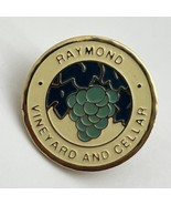 Raymond Vineyard Wine Cellar St. Helena California Lapel Hat Pin Pinback - $9.95