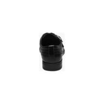 Stacy Adams Kinsley Plain Toe Monk Strap Shoes Black 20180-001 image 2