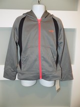 Champion Gray &amp; Pink Duo Dry Max Jacket Size 4/5 Youth NEW - $18.40