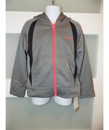 Champion Gray &amp; Pink Duo Dry Max Jacket Size 4/5 Youth NEW - $24.34 CAD