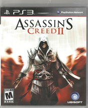 Assassin&#39;s Creed 2 PLAYSTATION 3 (PS3) Action / Adventure (Blu-Ray Video Game) - £7.16 GBP