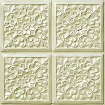 Ceiling Tile Floral Decorative PVC Glue Up To Ceiling DIY  #109 - $12.97