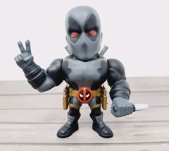 Marvel DEADPOOL Diecast Metal Figure Hot Topic Exclusive X-Force Gray Pe... - £10.84 GBP