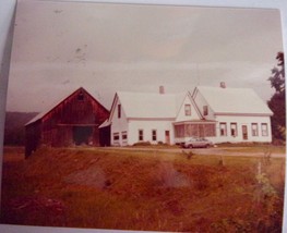 Vintage Farm In Vermont 1984 Color Photo - €1,74 EUR