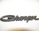 1972 DODGE CHARGER TRUNKLID EMBLEM OEM #3680687 SE RALLYE - $62.98