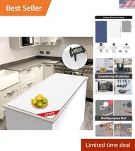 Extra Large Silicone Mats for Kitchen Counter 47.2"x23.6"x0.08", 2mm Sup... - $120.66