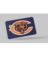 CHICAGO BEAR , NFL , 2 pc credit card skin &amp; DEBIT CARD,TROLLEY &amp; GYM - £6.95 GBP