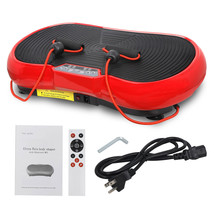 Vibration Platform Plate Full Body Shaker Exercise Machine Massager W/ B... - $132.99