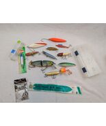 Saltwater Lures Lot of 12 - Used Zara Spook Naturalure Musky Strikie ++ - $546.25 MXN