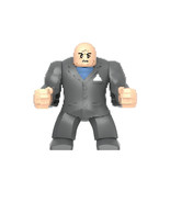 Kingpin Villain Minifigure with Gray Suit Big Body Design - $4.92 CAD