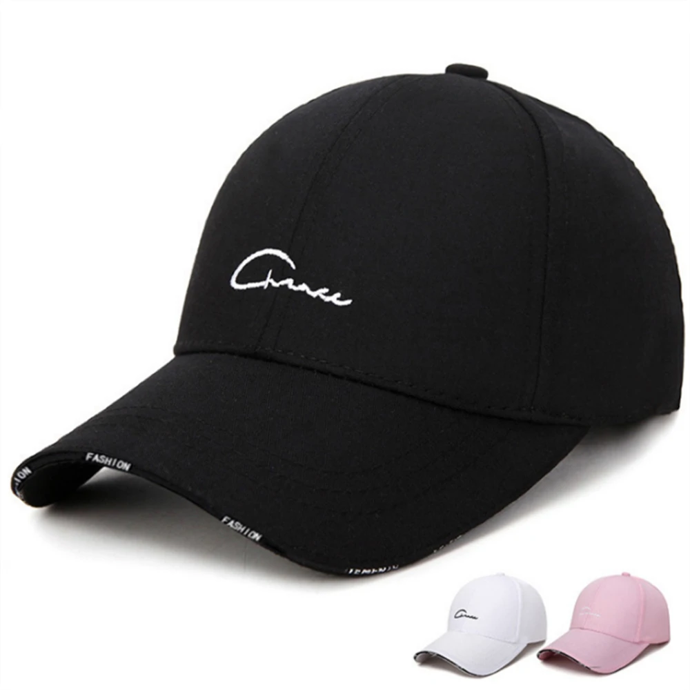 Men And Women Spring And Summer Baseball Cap Hipster Wild Black And White Leisur - £6.37 GBP+