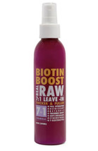 Real Raw 7-In-1 Leave-In Biotin Boost Thick &amp; Fuller Hair Smoothie 6oz-SHIP24HRS - £14.93 GBP