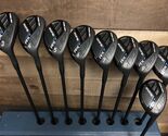 DEMO RH Mens Rife Golf RX7 Hybrid Irons Set #3-SW Reg Flex Graphite 5813... - $489.95