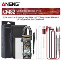 CM82 Clamp Meter DC/AC 600A Current Voltage 6000 Counts Multimeter Ammet... - $77.93