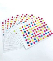 10 Sheets Metallic Star Pattern Sticker - £7.90 GBP