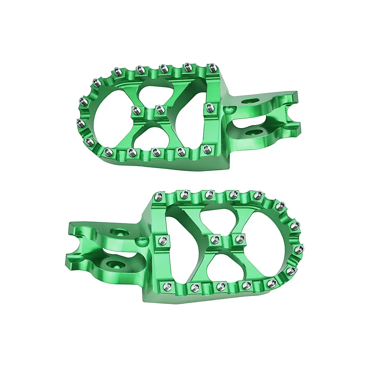 Motorcycle CNC FootRest Footpegs Foot Pegs Pedals For Kawasaki KX250 KX4... - $22.34+