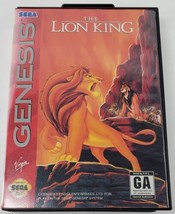 Lion King (Sega Genesis, 1994) Authentic TESTED Game With Manual lionking disney - £10.92 GBP