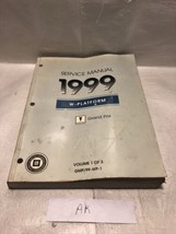 1999 PONTIAC GRAND PRIX Service Shop Workshop Repair Manual OEM GM Facto... - $16.34