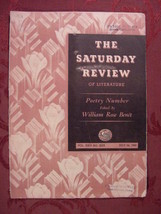 Saturday Review July 24 1943 Horace Gregory Paul Rosenfeld + - £6.90 GBP