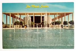 Music Center for Performing Arts Theater Pavillion Los Angeles CA Postcard 1970s - £6.28 GBP