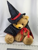 Commonwealth Bear Witch Costume Plush Lot 12 Inch 1989 Black Hat Robe St... - £20.12 GBP