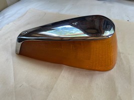 VW Beetle Right Front Turn Signal Lens and Chrome Top,   1970-1979,  HELLA - $16.14 CAD