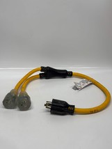 Coleman Cable 019248802 Generator Power Cord Adapter 12/4 STOW 250 V 3 f... - $37.40