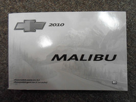 2010 Chevrolet Chevy Malibu Propriétaires Manuel - £62.33 GBP