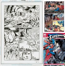 Paul Pelletier Signed Man of Tomorrow #5 Original Art / Superman Vs. Titano - £229.35 GBP