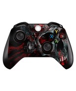 Xbox One XB1 Horror Skull (1) Controller Vinyl Cover Art Skin Wrap Decal  - $149.55 MXN