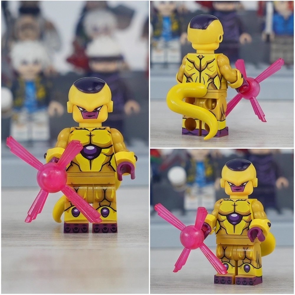 Golden Frieza Dragon Ball Super Lego Compatible Minifigure Bricks Toys