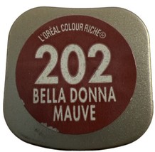 L&#39;OREAL PARIS COLOUR RICHE #202 Bella Donna Mauve (New/Discontinued) See... - $371.47 MXN