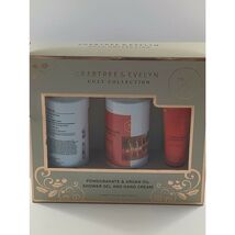 Crabtree &amp; Evelyn Pomegranate &amp; Argan Oil Shower Gel 8.4 oz &amp; Hand Cream... - $15.79