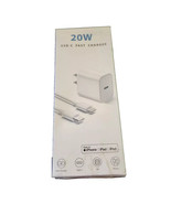 20W Fast USB C Charger for iPhone 14-14 Max-14 Pro Max-13-13 Mini-13 Pro... - €2,33 EUR