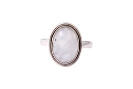 925 Sterling Silver Hallmark Rainbow Gemstone Handmade Ring Women Her Gift - £25.37 GBP