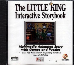 The LITTLE KING Interactive Storybook (PC-CD, 1995) Windows - NEW in Jewel Case - £3.15 GBP