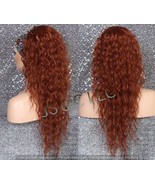 Brownish Copper red  Human Hair Blend PONYTAIL Hair piece Drawstring ext... - $931.99 MXN