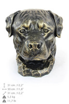 Urn for dog ashes - Rottweiler statue. ArtDog Collection - £219.13 GBP