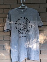 Grey Rocky Balboa - Mighty Mick&#39;s Gym T-Shirt Size: Medium - £11.13 GBP