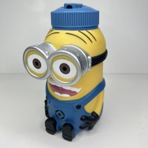 Despicable Me Minion Mayhem Water Bottle Thermos Universal Studios 32oz Cup 9&quot; - £14.38 GBP