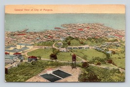 Panama City Birds Eye View Panama UNP Unused DB Postcard L2 - £2.41 GBP