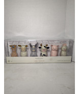 Hearth and Hand with Wooden Toy Farm Animal Play Figurine Set New In Box - $489.06 MXN