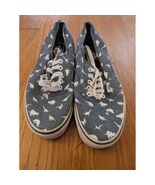 VANS Dinosaure Imprimé Toile à Lacets Basse Baskets Taille 9 - $29.10 CAD