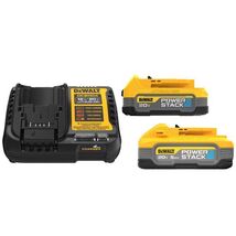 DeWalt 20V MAX POWERSTACK DCBP315-2C Lithium-Ion 1.7Ah and 5Ah Battery and - $299.95